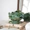 Hello Honey® 17" Turquoise Debossed Stoneware Fish Planter